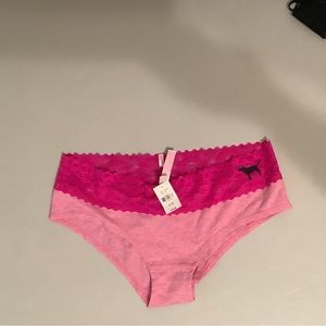 NWT Victoria secret PINK panties size Large